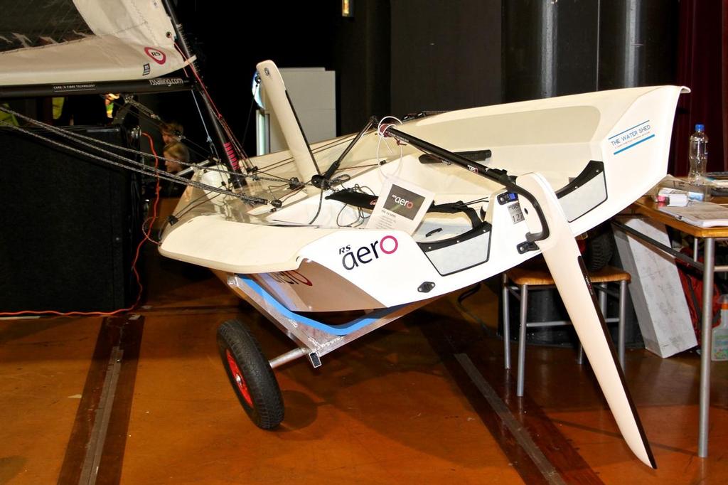 RS Aero - available in three all carbon rig options - 2015 Hutchwilco NZ Boat Show © Richard Gladwell www.photosport.co.nz
